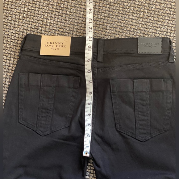 Womens Burberry Black 5 Pocket Skinny Jeans🔥Cotton Blend🖤W/STRETCH🔥NWT🔥👖28” - Picture 12 of 15